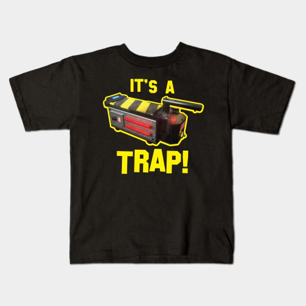 IT's A Trap! Kids T-Shirt by Custom Ghostbusters Designs